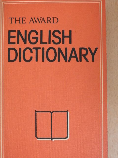 The Award English Dictionary [antikvár]