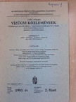 Dr. Domokos Miklós - Vízügyi Közlemények 1993/2. [antikvár]