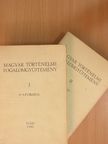 Á. Varga László - Magyar történelmi fogalomgyűjtemény I-II. [antikvár]