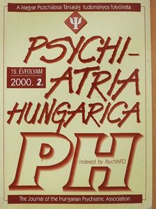 Lipcsey Attila - Psychiatria Hungarica 2000/2. [antikvár]
