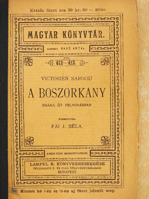 Victorien Sardou - A boszorkány [antikvár]