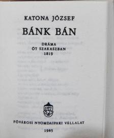 Katona József - Bánk bán (minikönyv) [antikvár]