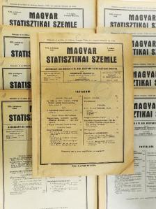 Aldobolyi Nagy Miklós - Magyar Statisztikai Szemle 1943. január-december [antikvár]
