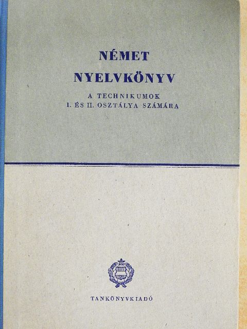 Dr. Bariska Mihály - Német nyelvkönyv [antikvár]