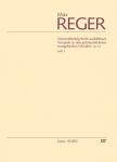 REGER, MAX - ZWEIUNDFÜNFZIG LEICHT AUSFÜHRBARE VORSP. ZU DEN GEBAEUCHLICHSTEN EVANG. CHORAELEN OP.67 HEFT 1
