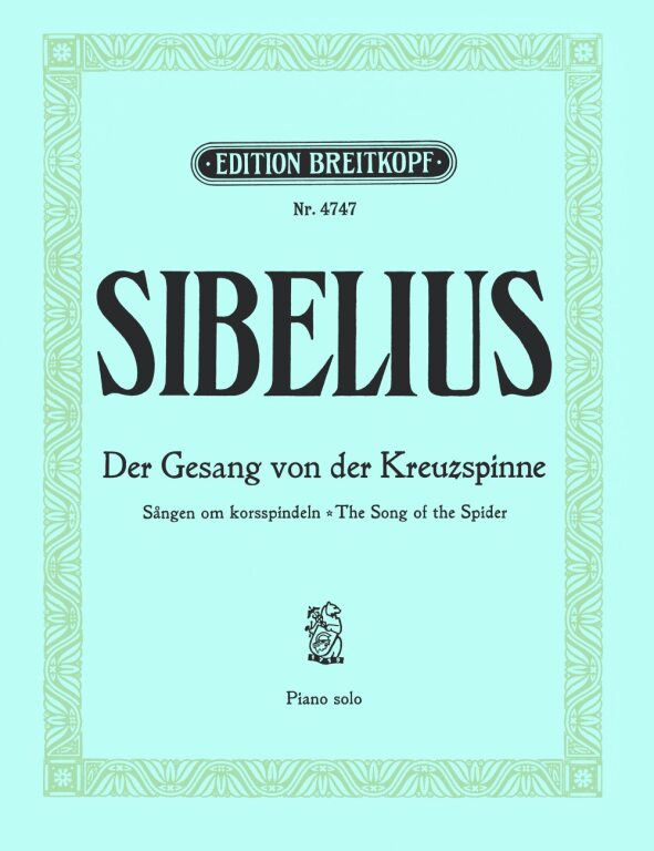SIBELIUS - DER GESANG VON DER KREUZSPINNE. PIANO SOLO