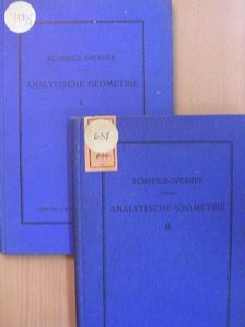 E. Sperner - Einführung in die analytische Geometrie und Algebra I-II. [antikvár]