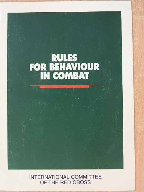 Rules for Behaviour in Combat [antikvár]