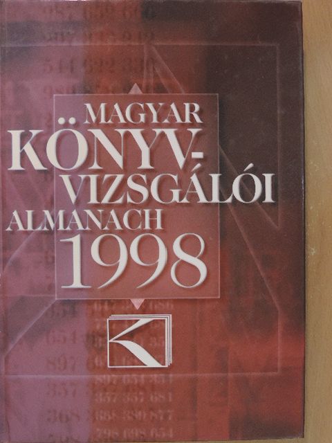 Magyar Könyvvizsgálói Almanach 1998 [antikvár]