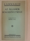 Heinrich Lammasch - Az államok békeszövetsége [antikvár]