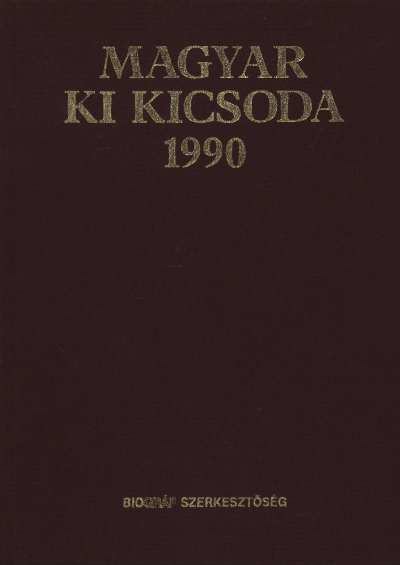 Hermann Péter - Magyar ki kicsoda 1990 [antikvár]