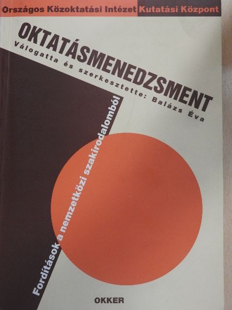 Oktatásmenedzsment [antikvár]