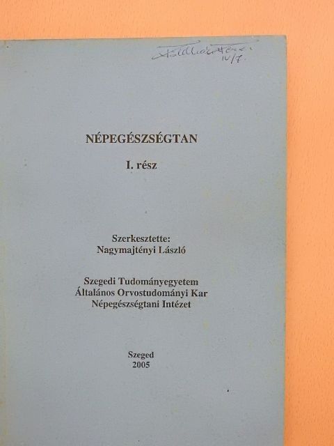 Institóris László - Népegészségtan I-II. [antikvár]