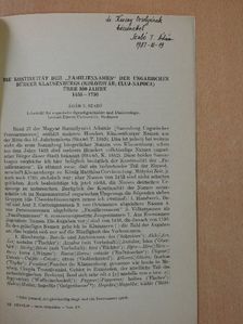 Ádám T. Szabó - Die Kontinuität der "Familiennamen" der Ungarischen Bürger Klausenburgs (Kolozsvár; Cluj-Napoca) über 300 jahre 1453-1750 (dedikált példány) [antikvár]