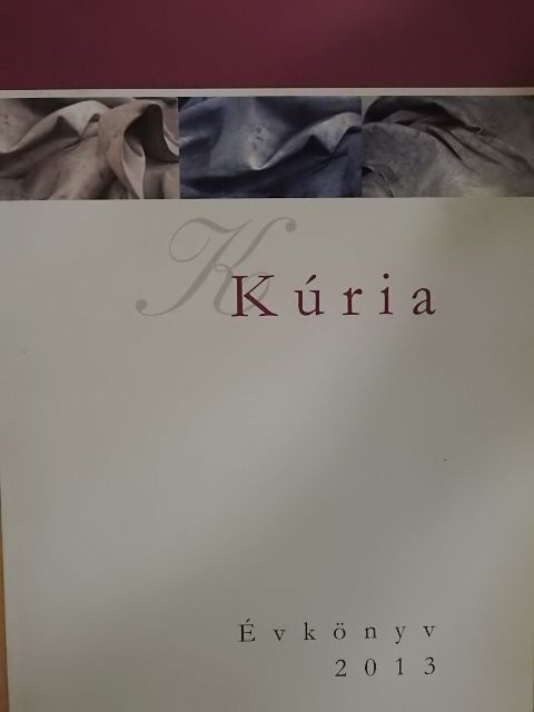 Kúria Évkönyv 2013 [antikvár]