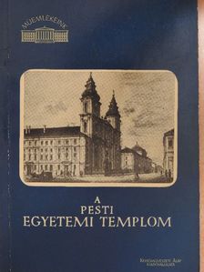 Kuthy Sándor - A pesti egyetemi templom [antikvár]