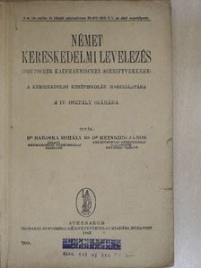 Dr. Bariska Mihály - Német kereskedelmi levelezés [antikvár]