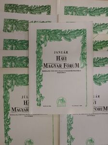 Csurka István - Havi Magyar Fórum 1998. (nem teljes évfolyam) [antikvár]