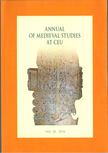 Judith A. Rasson, Szende Katalin - Annual of Medieval Studies at CEU Vol. 20 2014 [antikvár]