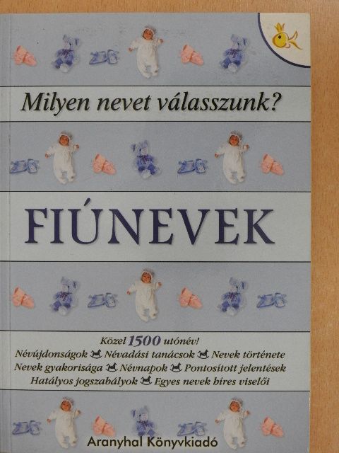 Pálfy Gyula - Fiúnevek [antikvár]