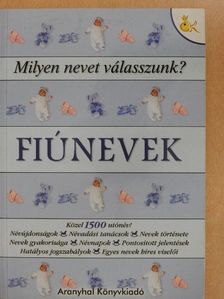 Pálfy Gyula - Fiúnevek [antikvár]