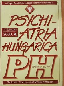 Adorjáni Ferenc - Psychiatria Hungarica 2000/4. [antikvár]