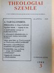 Barcza József - Theologiai Szemle 1989/3. [antikvár]