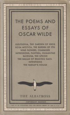 Oscar Wilde - The Poems and Essays of Oscar Wilde [antikvár]