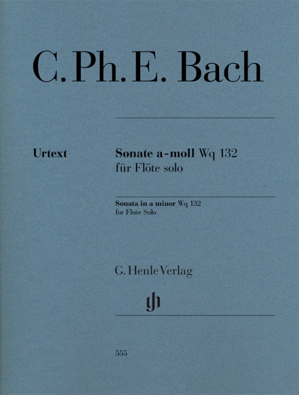 BACH, C.PH.E. - SONATE a-MOLL Wq 132 FÜR FLÖTE SOLO, URTEXT, HERAUSG. VON M. BEYER