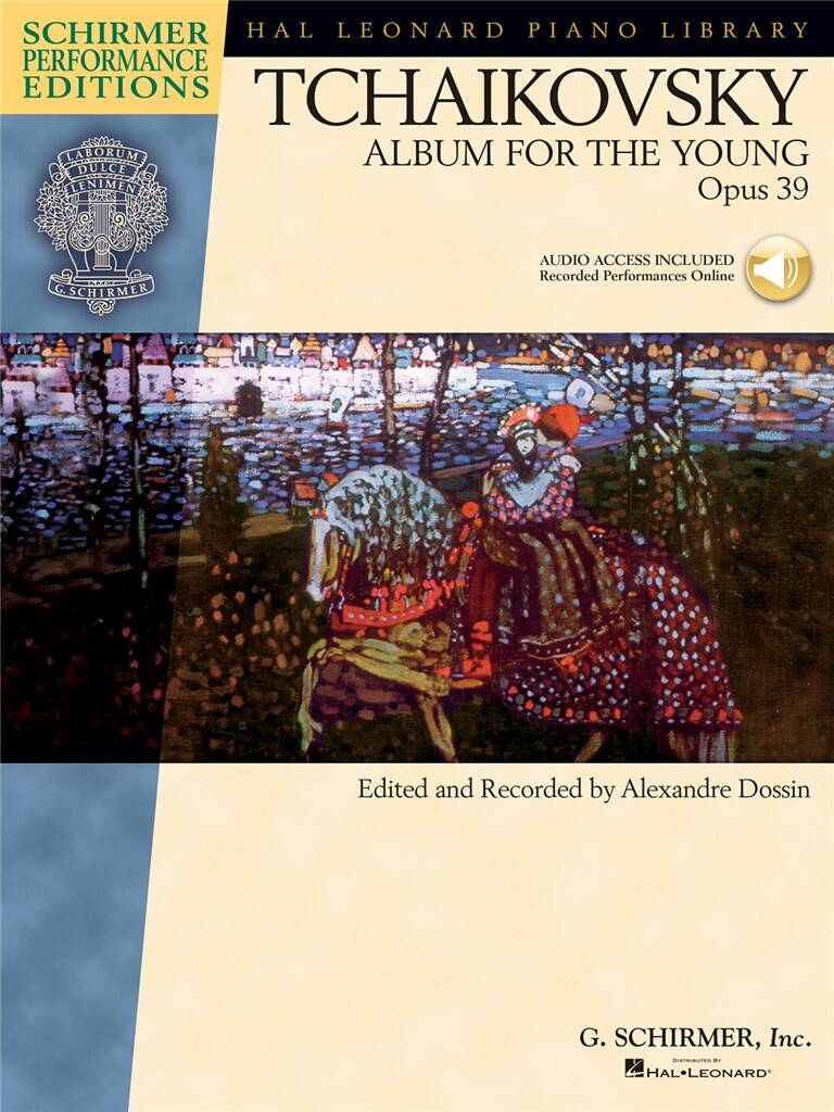 CSAJKOVSZKIJ / TCHAIKOVSKY - ALBUM FOR THE YOUNG OP.39 INCL. CD