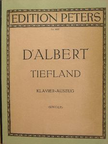Eugen D' Albert - Tiefland [antikvár]