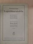 Vierstellige Logarithmentafeln [antikvár]