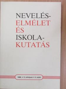 Habermann M. Gusztáv - Neveléselmélet és iskolakutatás 1986/4. [antikvár]