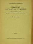 Dr. Ballér Endre - Didaktikai olvasmánygyűjtemény [antikvár]