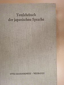 Bruno Lewin - Textlehrbuch der japanischen Sprache [antikvár]