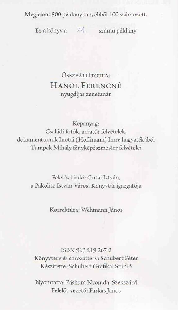 Hanol Ferencné - Dr. Rézbányay Dezső élete, munkássága [antikvár]