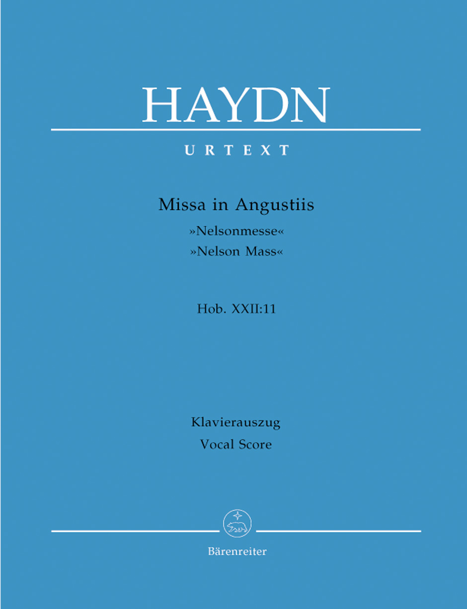 HAYDN J. - MISSA IN ANGUSTIIS "NELSONMESSE" HOB.XXII:11 KLAVIERAUSZUG URTEXT