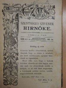 Epölyi Ferenc - Jézus Szentséges Szivének Hirnöke 1899. január-december/Mária-Kert 1899. január-december [antikvár]