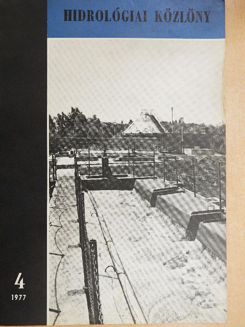 Dr. Andrik Péter - Hidrológiai Közlöny 1977. április [antikvár]