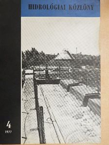 Dr. Andrik Péter - Hidrológiai Közlöny 1977. április [antikvár]
