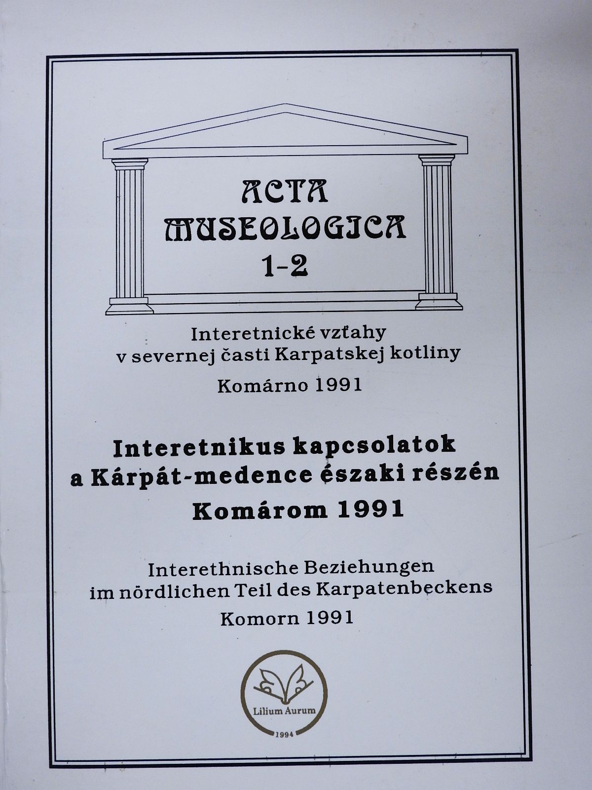 Ág Tibor - Interetnikus kapcsolatok a Kárpát-medence északi részén (dedikált példány) [antikvár]