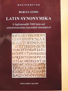 Burián János - Latin synonymika [antikvár]