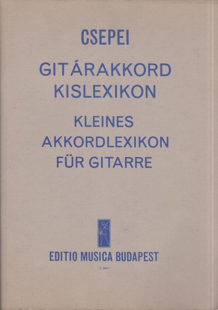 CSEPEI TIBOR - Gitárakkord kislexikon [antikvár]