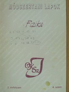 Gecső Ervin - Módszertani Lapok - Fizika 1996. június [antikvár]