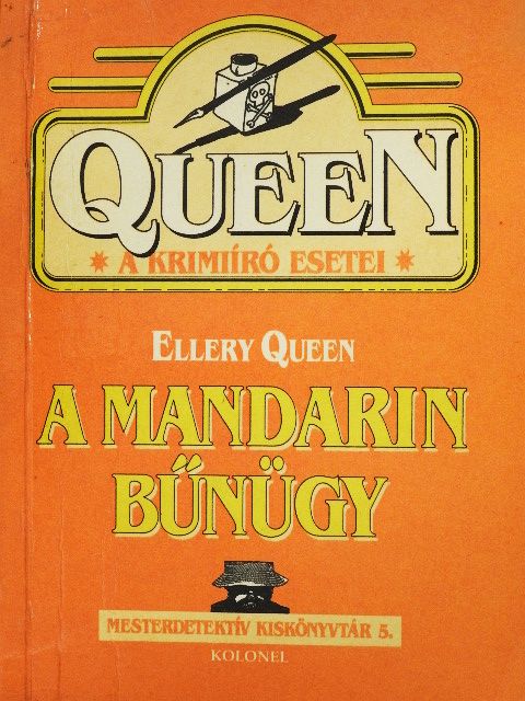 Ellery Queen - A mandarin bűnügy [antikvár]