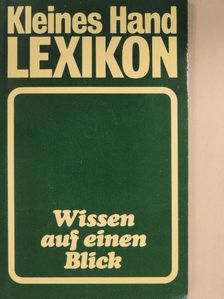 Kleines Hand Lexikon [antikvár]