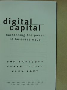 Alex Lowy - Digital capital [antikvár]