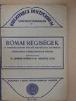 Dr. Jámbor György - Római régiségek [antikvár]