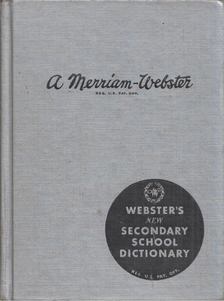 Webster's New Secondary School Dictionary [antikvár]