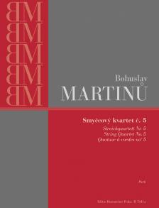 MARTINU, BOHUSLAV - STREICHQUARTETT NR.5, STIMMEN (ALES BREZINA/ADAM KLEMENS)